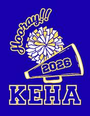 A blue and yellow cheerleader logo</p>
<p>AI-generated content may be incorrect.